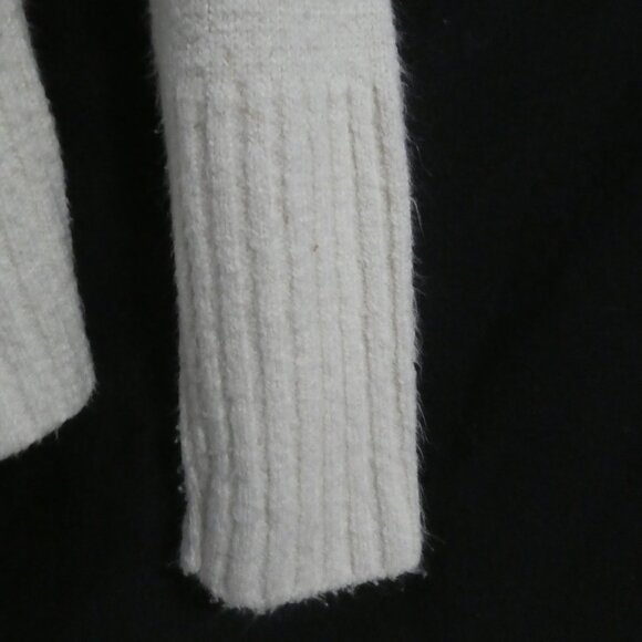 CLOCKHOUSE | UK size 12 | Cream Knit Turtleneck Sweater - Picture 15 of 16